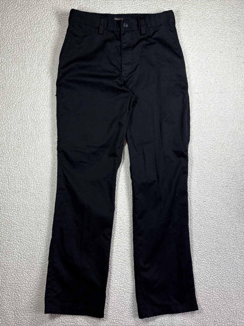 5.11 Tactical Covert Khaki 2.0 Pants Mens 30 x 34 Black Flat Front Utility Chino